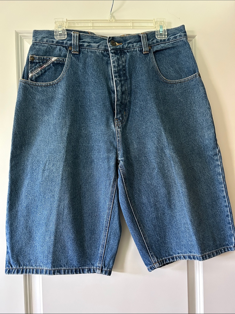 Paco Sport Vintage Men's Indigo Denim Jean Shorts - Classic Casual Fit -#2